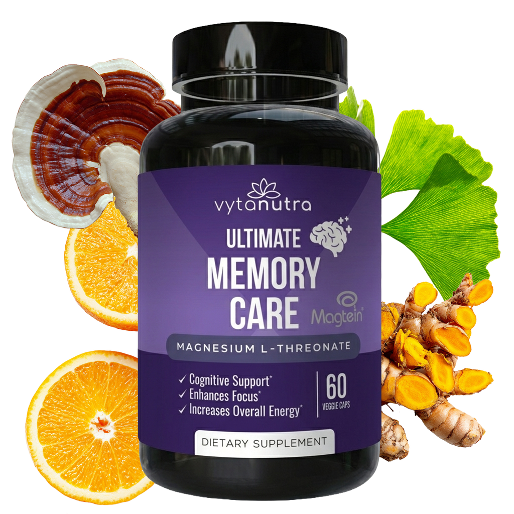 Ultimate Memory Care Magtein Magnesium L-Threonate – High Absorption Nootropic Brain Supplement for Memory, Focus, Clarity & Sleep